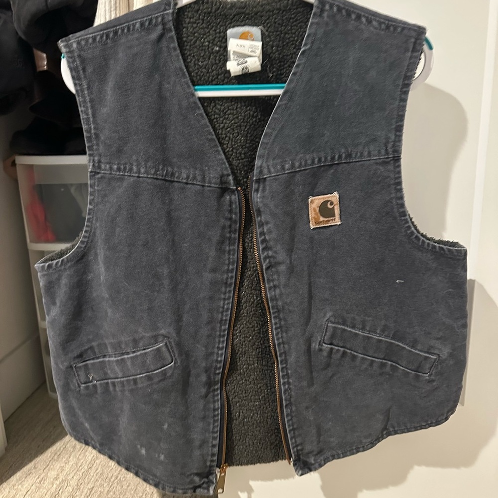 Carhartt Gray Vest. Size L.